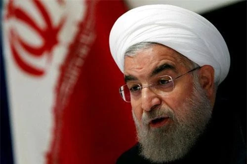 Tổng thống Iran Hassan Rouhani. Ảnh: Reuters.