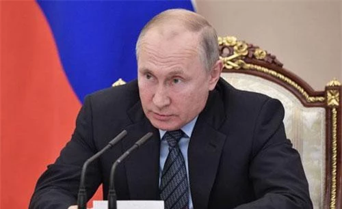 Tổng thống Putin. Ảnh: Sputnik.