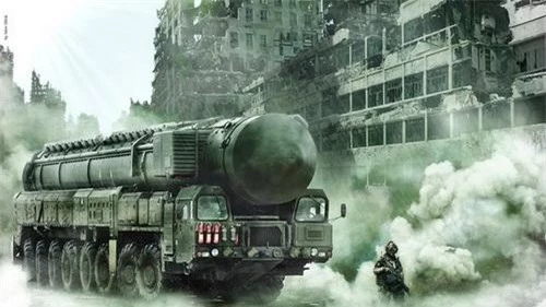 Tên lửa đạn đạo liên tục địa RS-12 Topol của Nga. Ảnh: Defence Blog.