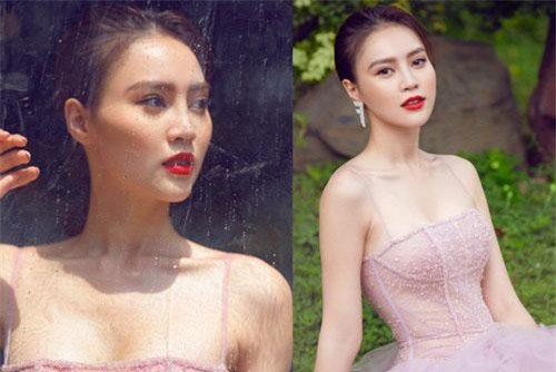 Ninh Dương Lan Ngọc xuống phố dịu dàng, sang chảnh không thua kém ai