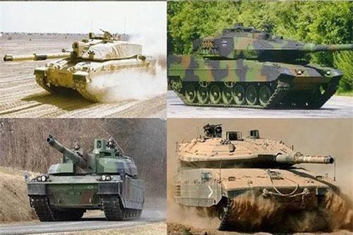 Top 10 siêu tăng thế giới không có tên Type-99 của Trung Quốc