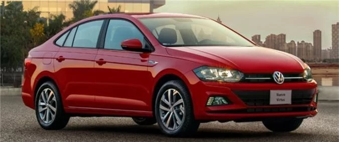 Volkswagen Virtus mới ra mắt thị trường Mexico.