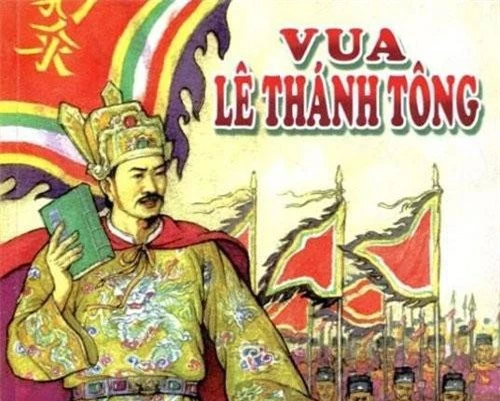 Vua Lê Thánh Tông được sử thần Vũ Quỳnh khen là "tay không lúc nào bỏ quyển sách. Sách gì cũng thông". Ảnh: Minh họa hình vua Lê Thánh Tông trên bìa sách Lịch sử Việt Nam bằng tranh của NXB Trẻ. Vua Lê Thánh Tông được sử thần Vũ Quỳnh khen là "tay không lúc nào bỏ quyển sách. Sách gì cũng thông". Ảnh: Minh họa hình vua Lê Thánh Tông trên bìa sách Lịch sử Việt Nam bằng tranh của NXB Trẻ.
