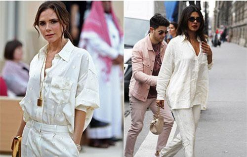 Đụng hàng bộ "đồ ngủ" giá 50 triệu, Hoa hậu Ấn Độ thua xa Victoria Beckham về cách mix và thần thái