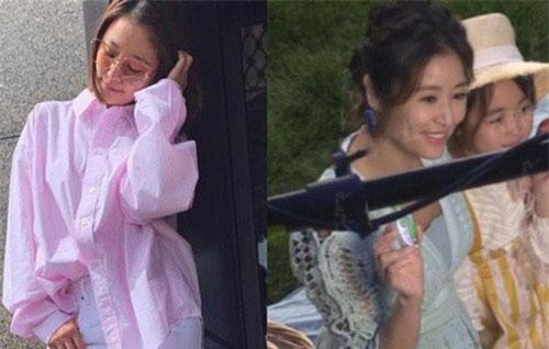 Liên tục giấu bụng bằng quần áo rộng thùng thình, Lâm Tâm Như úp mở mang thai lần 2 ở tuổi 43