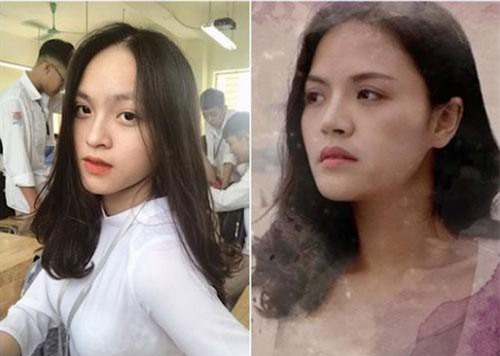 Giống “chị Huệ” trong Về Nhà Đi Con, nữ sinh 10X Hà thành bỗng nổi như cồn