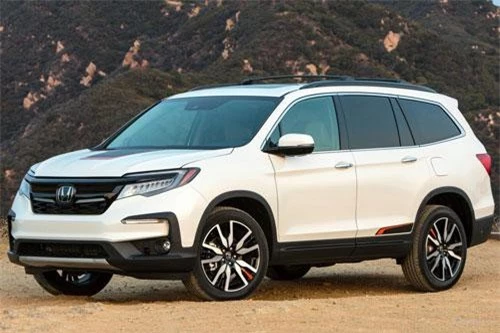 8. Honda Pilot 2019 (giá khởi điểm: 31.450 USD).