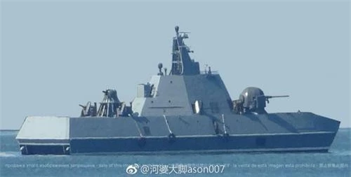 Tàu tên lửa tấn công nhanh thế hệ mới của Hải quân Triều Tiên. Ảnh: Sina.