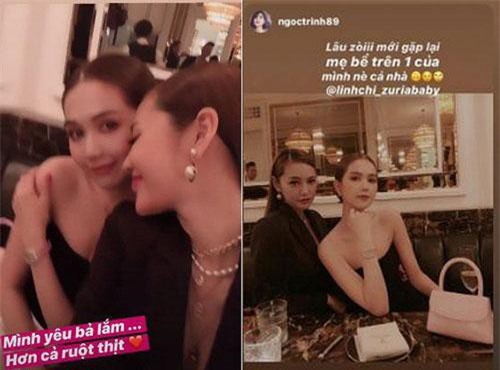 Linh Chi hé lộ những khoảnh khắc hiếm thấy của Ngọc Trinh