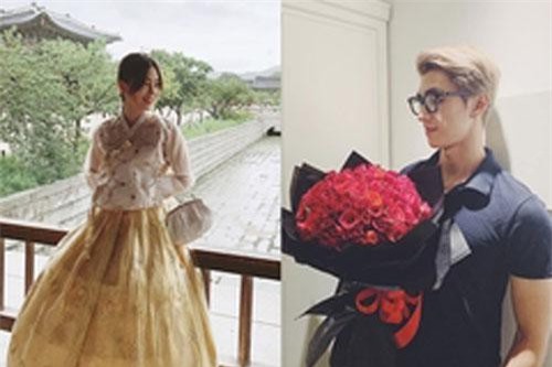 Á hậu Phương Nga gửi lời ngọt ngào chúc mừng sinh nhật Bình An