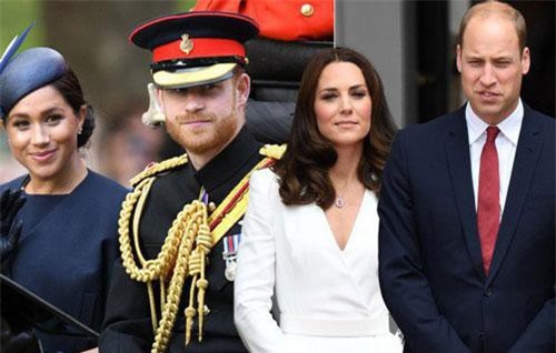 Rạn nứt khoét sâu gia đình hoàng gia: Vợ chồng Công nương Kate cố tình tránh mặt nhà em trai Harry - Meghan sau phát ngôn gây "chiến tranh"