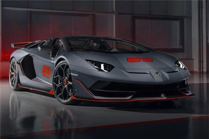 Lamborghini Aventador SVJ 63 Roadster. Ảnh: Netcarshow.