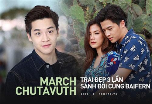 Nhan sắc cực phẩm: mỹ nam từng 3 lần yêu Baifern - March Chutavuth