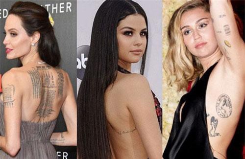 Sao Hollywood: Selena và Demi tiết lộ ẩn ý đằng sau hình xăm đầy đau khổ nhưng Miley mới là cảm động nhất