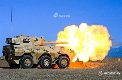 Khẩu pháo tự hành chống tăng của Trung Quốc mang tên PTL-02 đã ra đời từ những năm đầu của thập niên 2000 và tới khoảng năm 2004, khẩu pháo tự hành này được gia nhập vào biên chế của Quân đội Trung Quốc. Nguồn ảnh: Sina.