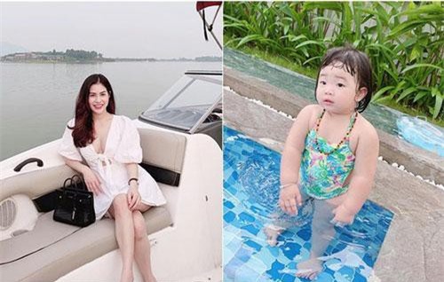 Vợ cũ Việt Anh ngày càng đẹp sắc sảo, đi du lịch Ngọc Mon cũng không quên "dìm hàng" nhóc Cá