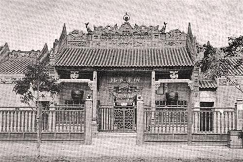 Bất ngờ hình ảnh chùa Bà Thiên Hậu hàng trăm năm trước