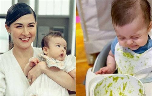 Lần hiếm hoi mỹ nhân đẹp nhất Philippines có hành động gây tranh cãi, có thể nguy hại đến sức khoẻ quý tử