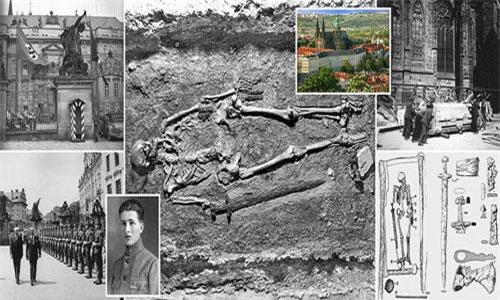 Hitler coi một bộ hài cốt thời Trung cổ như “báu vật” vì lý do này