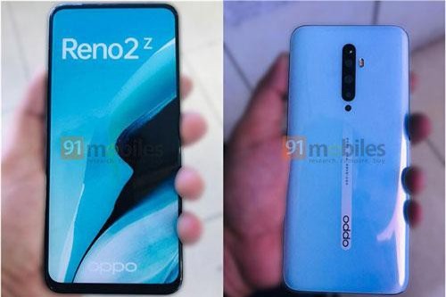 Oppo Reno 2Z bất ngờ lộ ảnh thực tế với màn hình tràn viền