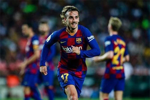 Griezmann góp công lớn giúp Barca có 3 điểm đầu tiên tại La Liga 2019-2020. Ảnh: Getty.