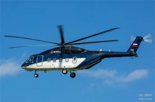  Trực thăng vận tải thế hệ mới nhất Mil Mi-38. Ảnh: SAID Aminov