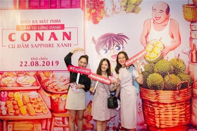 Thám tử lừng danh Conan: Cú Đấm Sapphire Xanh - cuộc phiêu lưu ly kỳ tại Singapore - Ảnh 4.