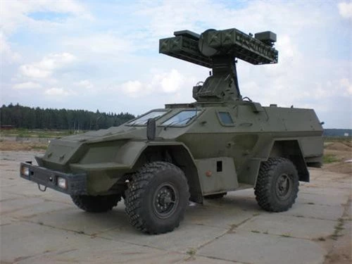 BPM-97 với cấu hình mang tên lửa phòng không Strela 10. Ảnh: Military Today.