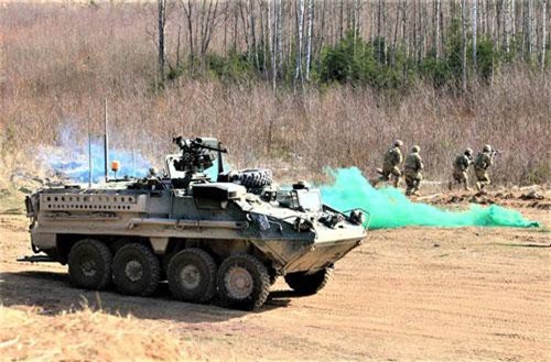 Khám phá xe thiết giáp M1126 Stryker Thái Lan sắp sở hữu