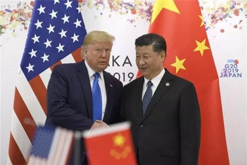 Tổng thống Mỹ Donald Trump và Chủ tịch Trung Quốc Tập Cận Bình. (Ảnh: AP)