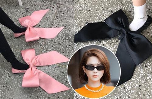 Cộng đồng mạng  triệu hồi "thánh nữ hàng hiệu" Ngọc Trinh mua đôi giày nơ to xòe sau khi nhìn thấy mức giá "khủng"