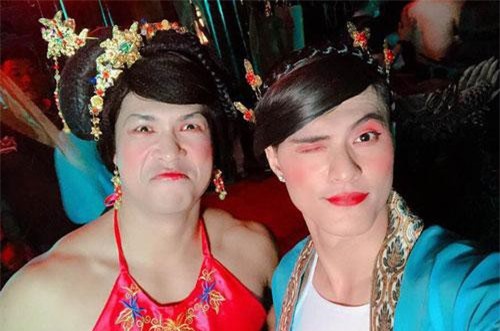 Màn giả gái của Trương Thế Vinh và Lâm Vinh Hải, ai nhìn qua cũng phải đứng hình vài giây!