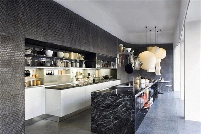 Muốn nhà bếp vừa đẹp vừa sang thì chọn ngay chất liệu đá cẩm thạch - Ảnh 7.