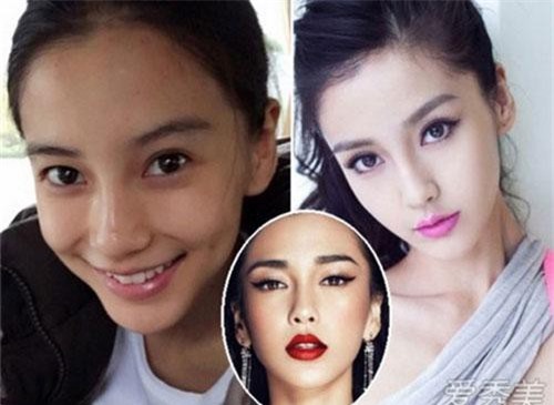Sao Hoa ngữ tự tin khoe mặt mộc