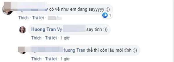 Màn hồi đáp khiến Hương Trần bị nghi đã có người yêu mới.