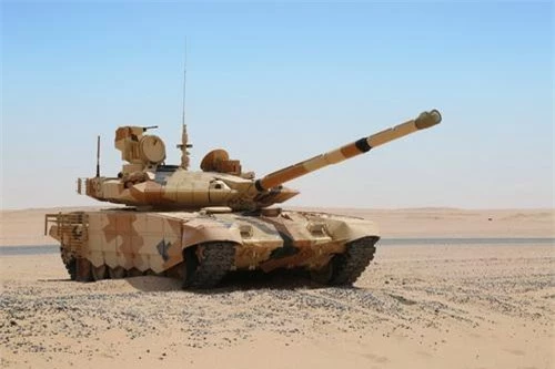 Phiên bản T-90MS thiết kế cho vùng nhiệt đới. Ảnh: Military Today.