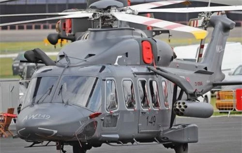 Trực thăng đa dụng AW149 - Phiên bản quân sự của chiếc AW189. Ảnh: Military Today.