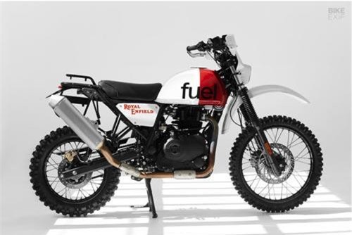 Royal Enfield Himalayan giá rẻ độ phong cách Dakar