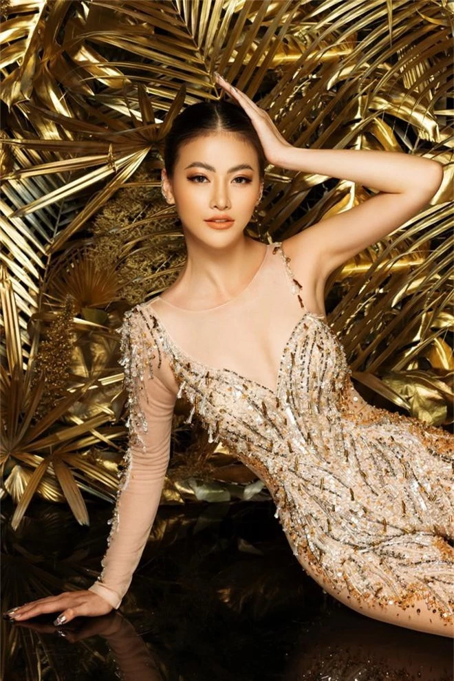 Phương Khánh khoe vẻ gợi cảm khi mặc lại trang phục gây ấn tượng tại Miss Earth - Ảnh 7.