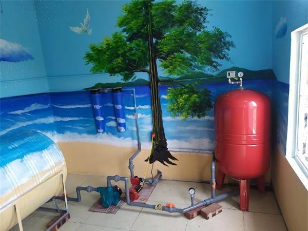 Khánh thành “Hệ thống thu gom và xử lý nước mưa thành nước uống” tại Trường mầm non Phương Canh