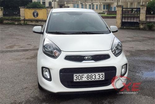 Bốc được biển số đẹp, Kia Morning 'đội giá' hơn 1 tỷ đồng