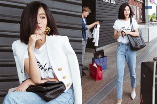 Bích Phương "sang chảnh" xuất hiện tại sân bay sang Indonesia dự show khủng với MAMAMOO, Monsta X