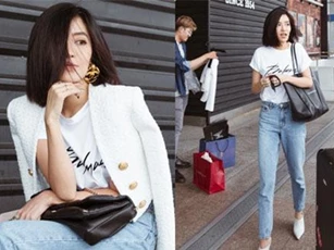 Bích Phương "sang chảnh" xuất hiện tại sân bay sang Indonesia dự show khủng với MAMAMOO, Monsta X
