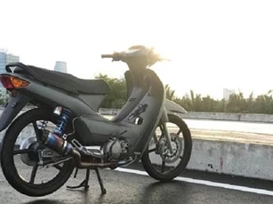 Chi tiết Honda Wave độ 190cc ở Sài Gòn