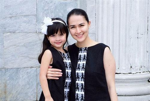 Con gái "mỹ nhân đẹp nhất Philippines" Marian Rivera hứa hẹn xinh đẹp vượt cả mẹ trong tương lai