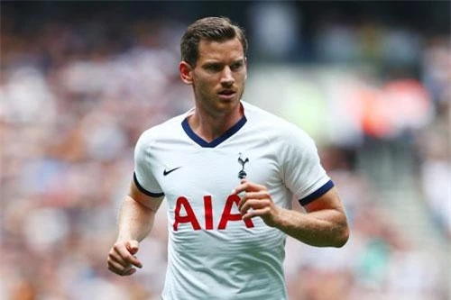 Trung vệ: Jan Vertonghen (Tottenham).