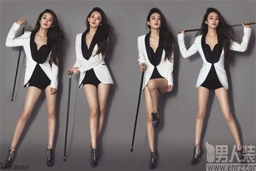 Bí quyết giúp thân hình mi nhon, không chút mỡ thừa của bà mẹ 1 con Triệu Lệ Dĩnh