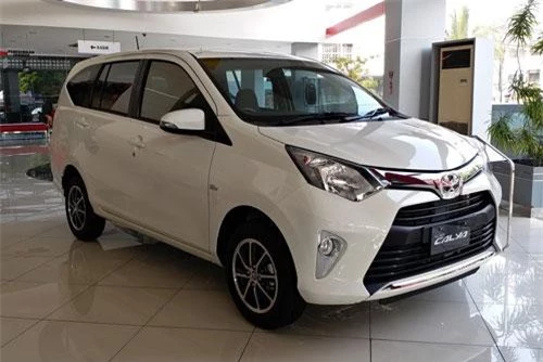 5. Toyota Calya (doanh số: 5.167 chiếc).