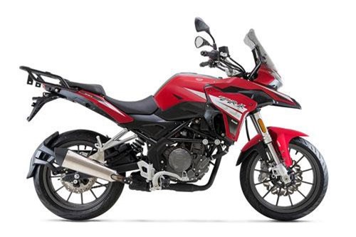 Tận mục xế phượt cỡ nhỏ Benelli TRK 251, giá hấp dẫn