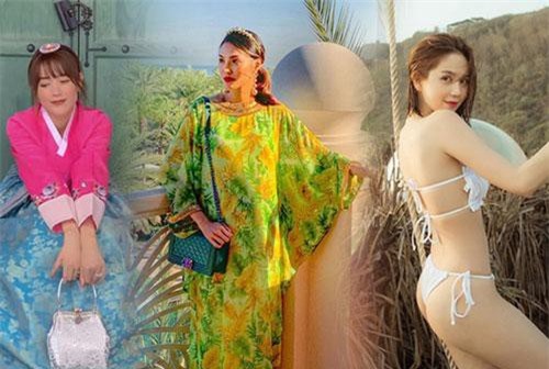 Rộn ràng dàn sao Vbiz nghỉ lễ: Ngọc Trinh, Lan Khuê và loạt sao du lịch sang chảnh, người ở bên gia đình yêu thương
